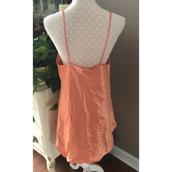 VINTAGE INTIMATE MOODS ORANGE SIZE MEDIUM BABYDOLL NIGHTGOWN - Picture 5 of 7